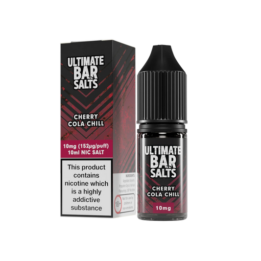 Cherry Cola Chill Nic Salt E-Liquid By Ultimate Bar Salts