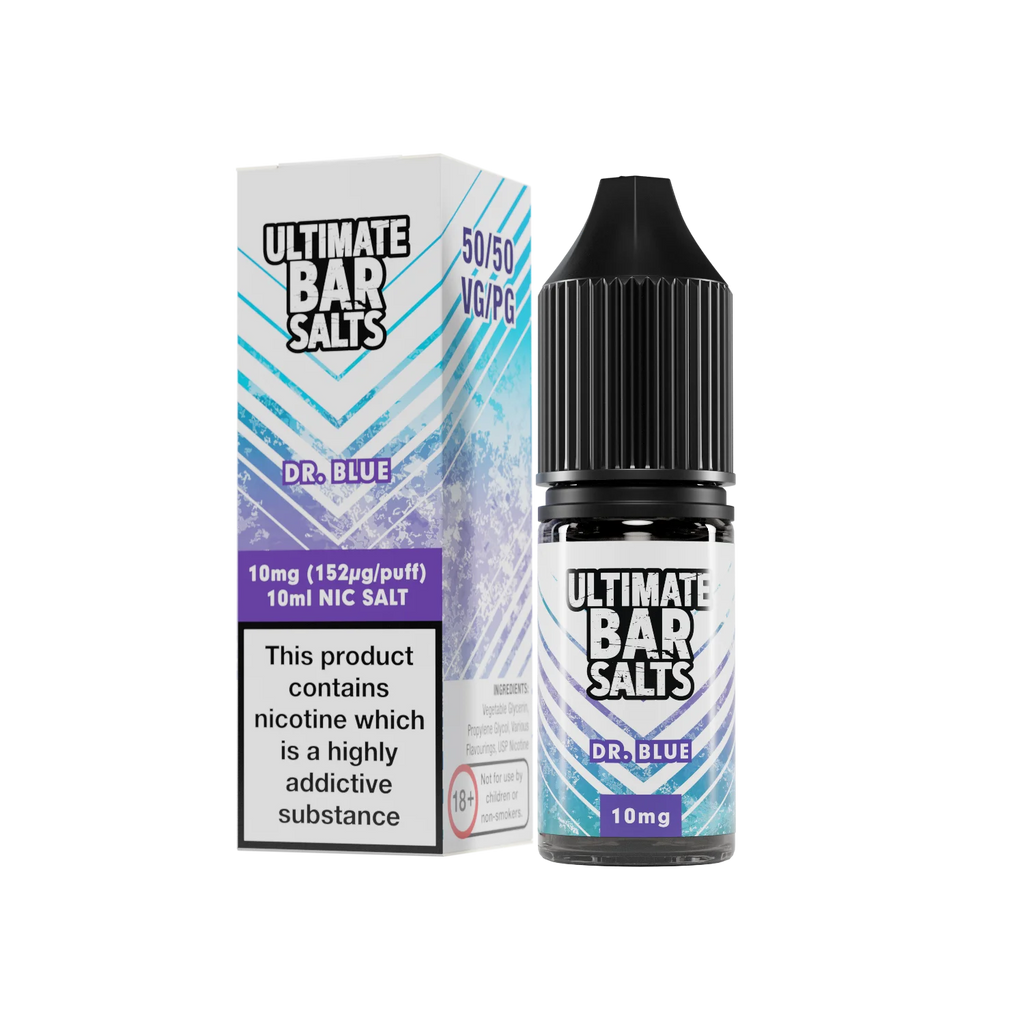 DR. Blue Nic Salt E-Liquid By Ultimate Bar Salts