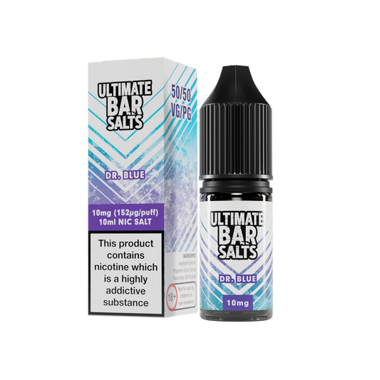 DR. Blue Nic Salt E-Liquid By Ultimate Bar Salts