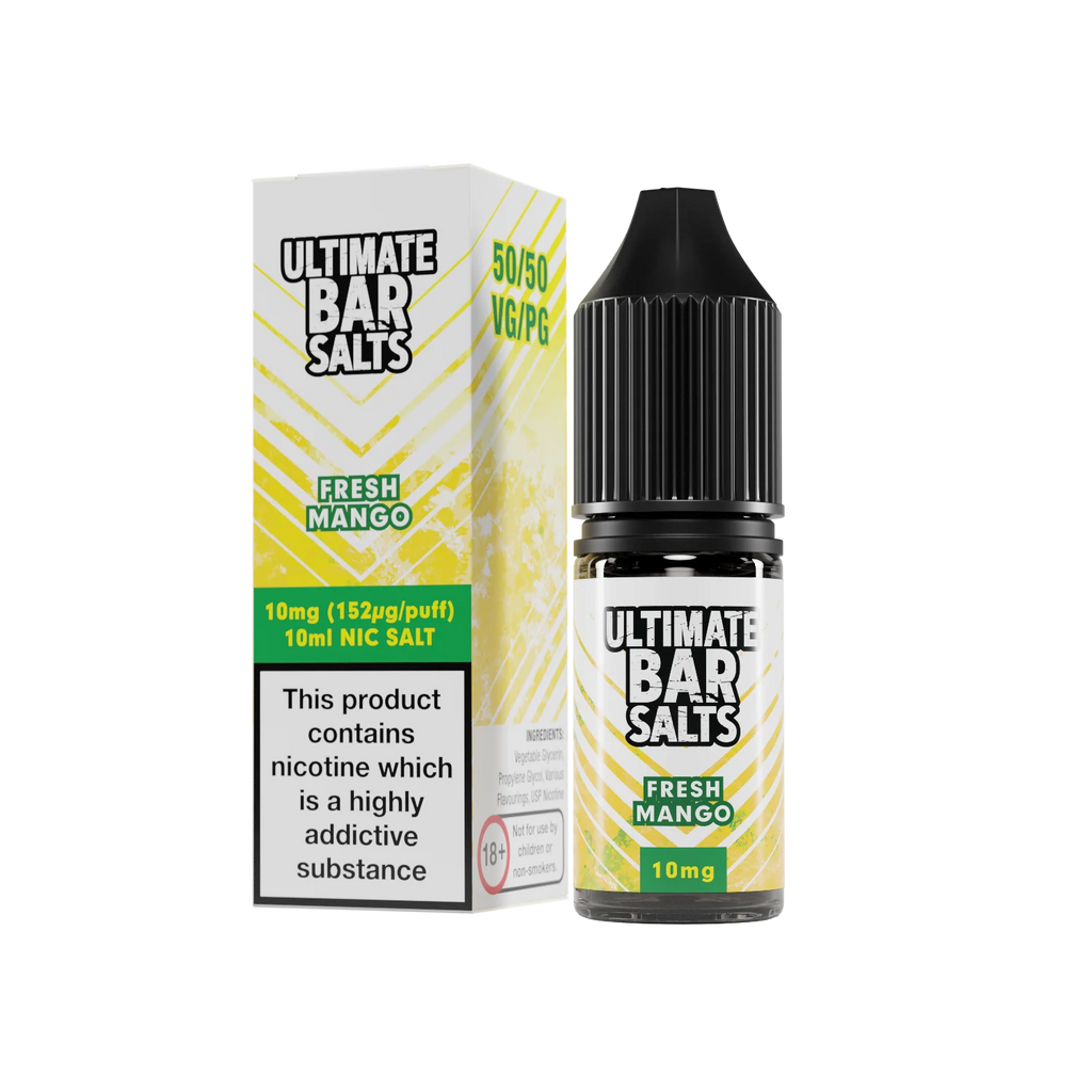 Fresh Mango Nic Salt E-Liquid By Ultimate Bar Salts