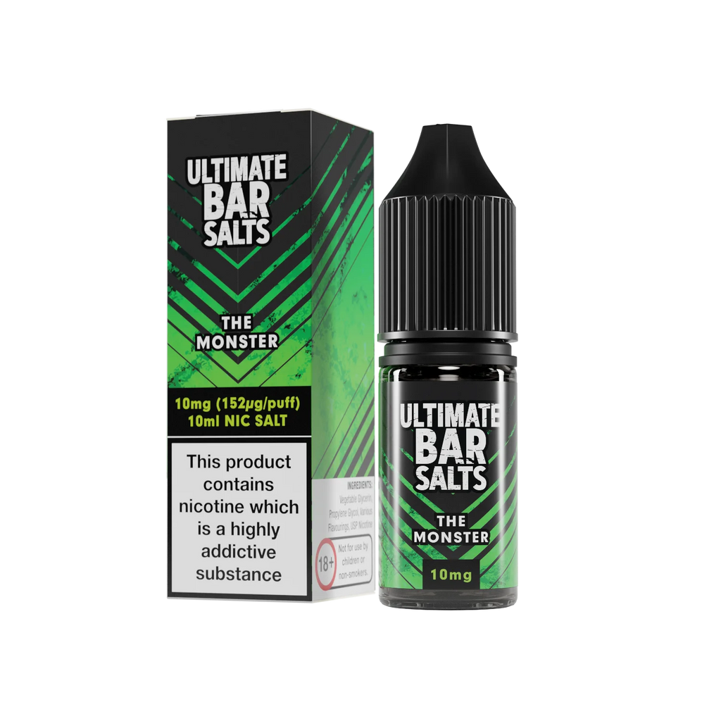 The Monster  Nic Salt E-Liquid By Ultimate Bar Salts