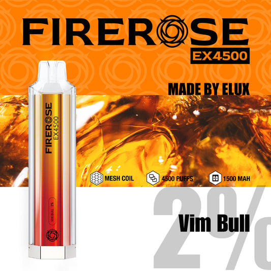 Vim Bull Elux FireRose EX4500 Disposable Vape