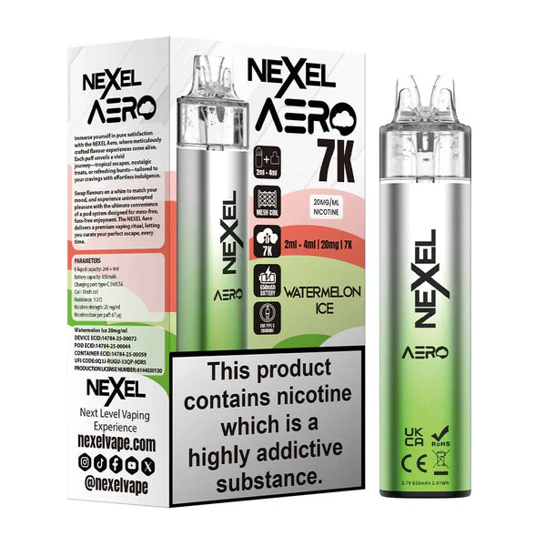 Nexel Aero 7K Prefilled Pod Kit