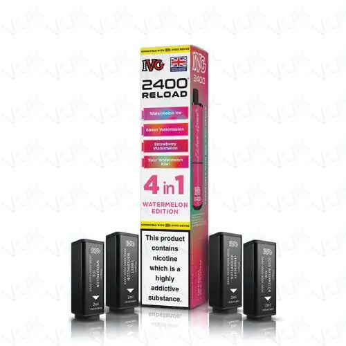 IVG 2400 Multi Flavour Edition Prefilled Pods