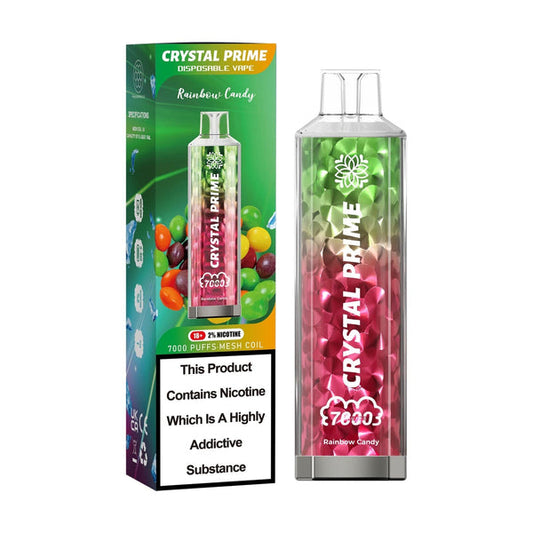 Rainbow Candy 3d Crystal Prime 7000 Disposable Vape
