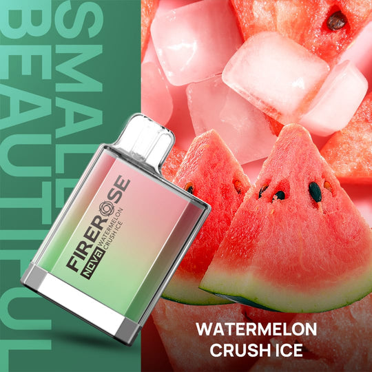 Watermelon Crush Ice Firerose Nova Disposable Vape