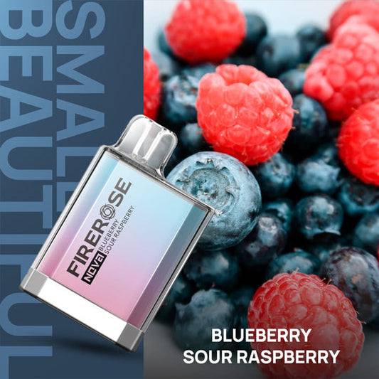 Blueberry Sour Raspberry Firerose Nova Disposable Vape