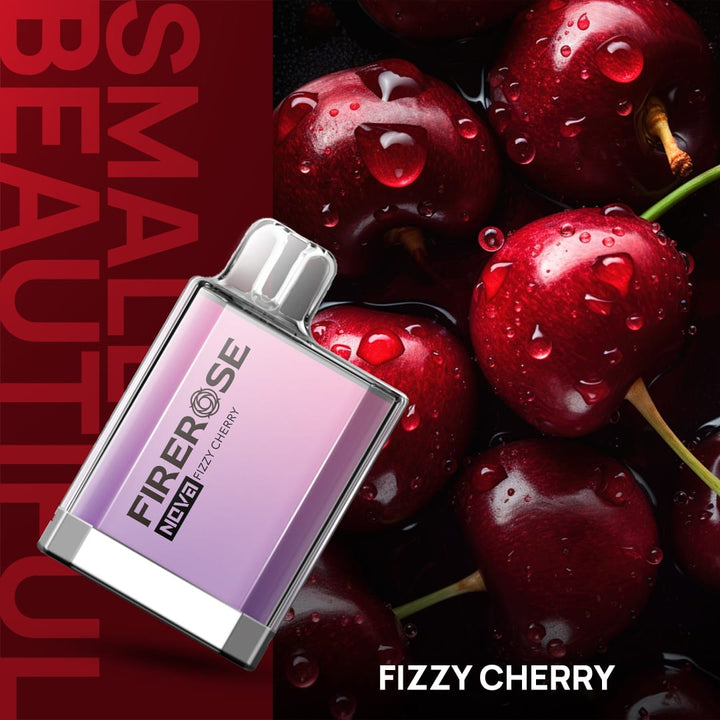 Fizzy Cherry Firerose Nova Disposable Vape