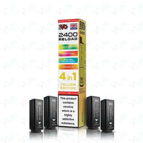 IVG 2400 Multi Flavour Edition Prefilled Pods