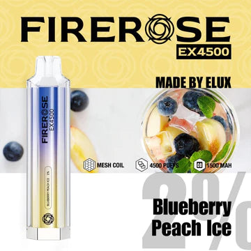 Elux Firerose 4500 Puffs Disposable Vape