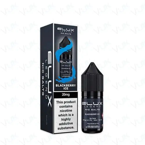 Blackberry Ice Elux Legend Nic Salt 10ml