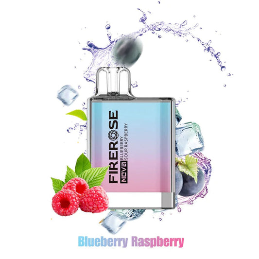 Blueberry Raspberry Firerose Nova Disposable Vape