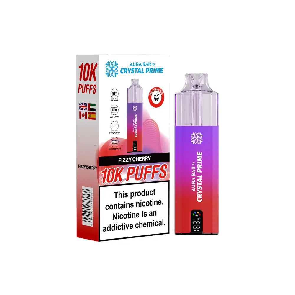 Crystal Prime 10000 Puffs ( AURA BAR )