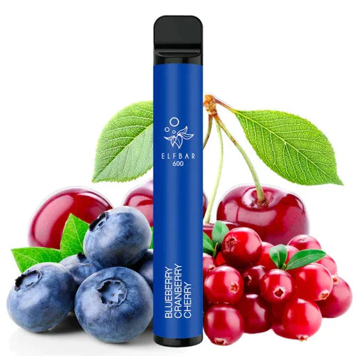 Blueberry Cherry Cranberry Elf Bar Disposable Vape