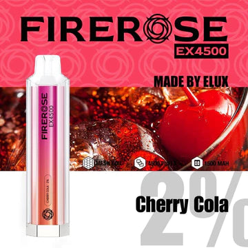 Elux Firerose 4500 Puffs Disposable Vape