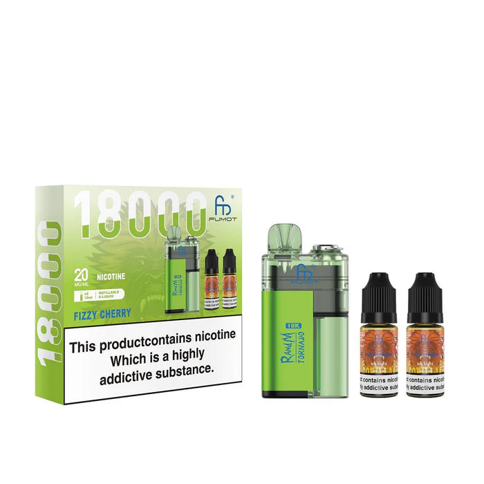 Fumot RandM Tornado 18K Prefilled Kit