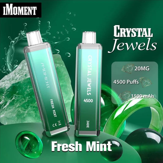 Crystal Jewels 4500 Puffs Disposable Vape Box Of 10 At £60