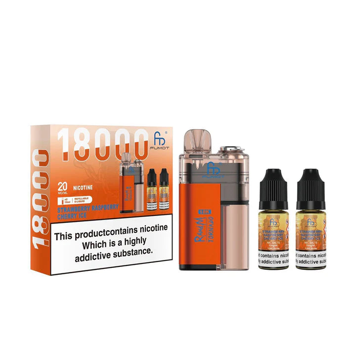 Fumot RandM Tornado 18K Prefilled Kit