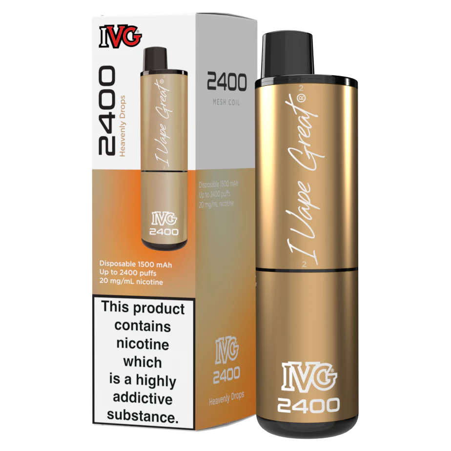 Heavenly Drops IVG 2400 Disposable Vape