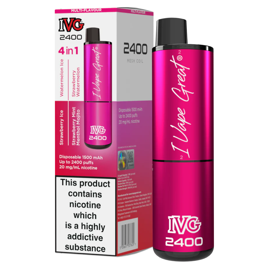 Pink Edition IVG 2400 Disposable Vape