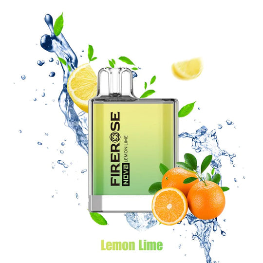 Lemon Lime Firerose Nova Disposable Vape