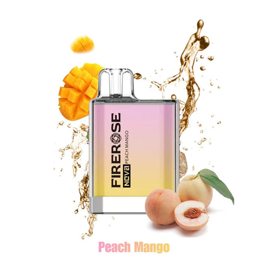 Peach Mango Firerose Nova Disposable Vape