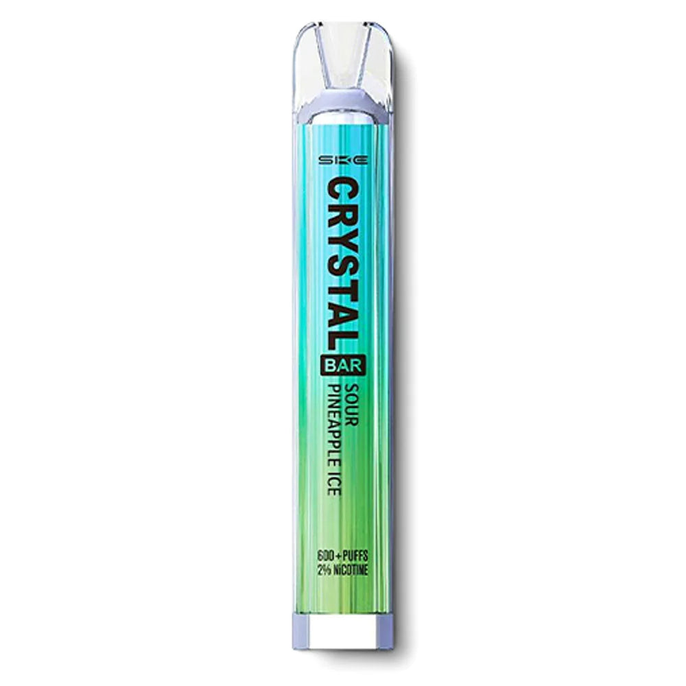 SKE Crystal Bar 600 Puffs Disposable Vape Box Of 10 At £38