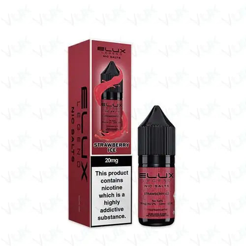 Strawberry Ice Elux Legend Nic Salt 10ml