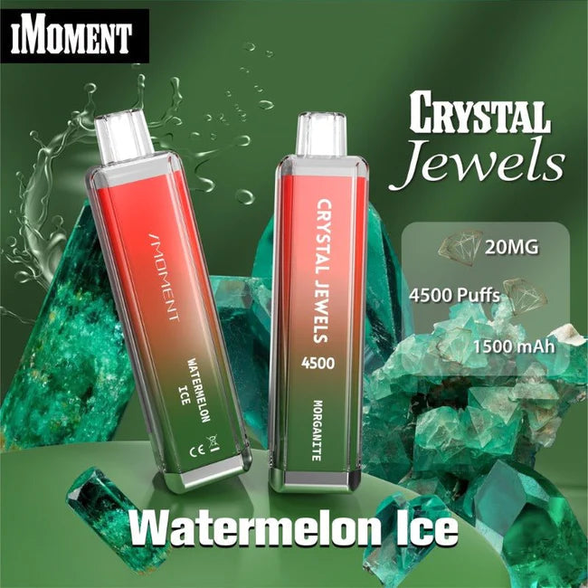 Crystal Jewels 4500 Puffs Disposable Vape Box Of 10 At £60